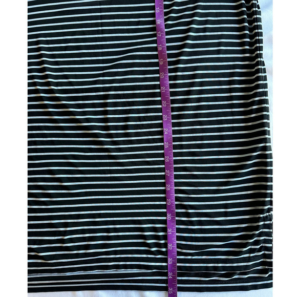 RLX Ralph Lauren Black Striped Performance Wear Short Sleeve Polo, Size L - Picture 5 of 6